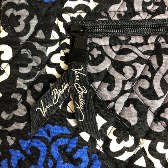 Vera Bradley Large Crossbody - Canterberry Cobalt - Picture 3 of 3